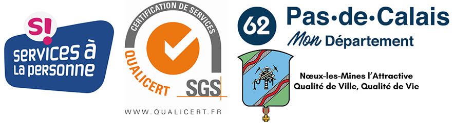 image des logos du Service d’aide et d’accompagnement à domicile (SAAD)