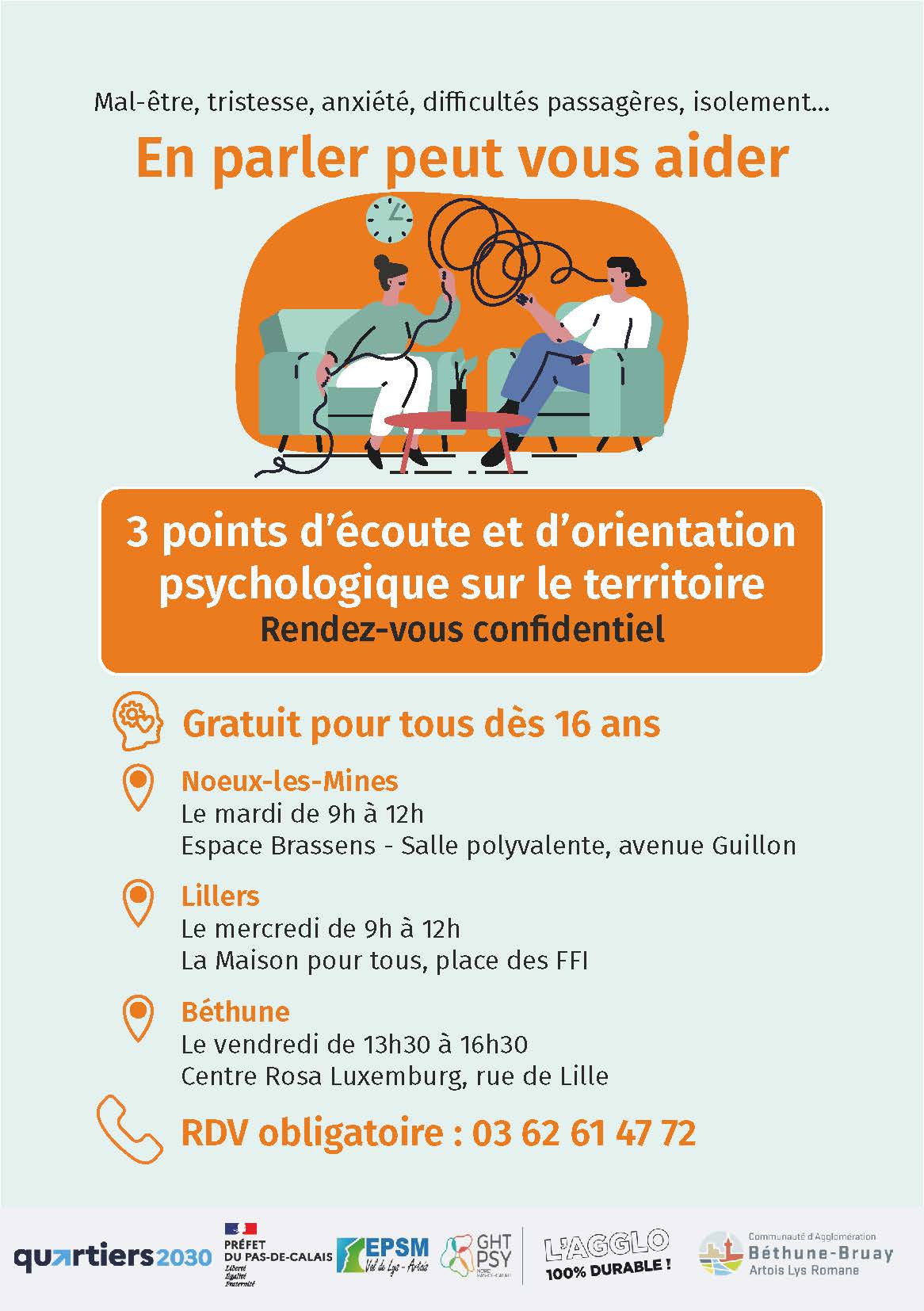 Brochure points écoute psy