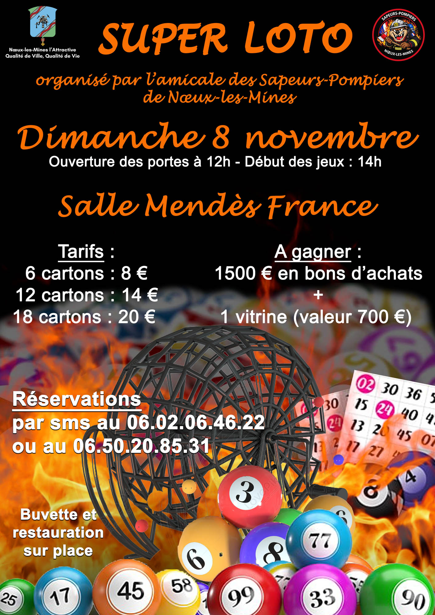 Super loto des pompiers